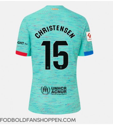 Barcelona Andreas Christensen #15 Tredjetrøje Dame 2023-24 Kortærmet